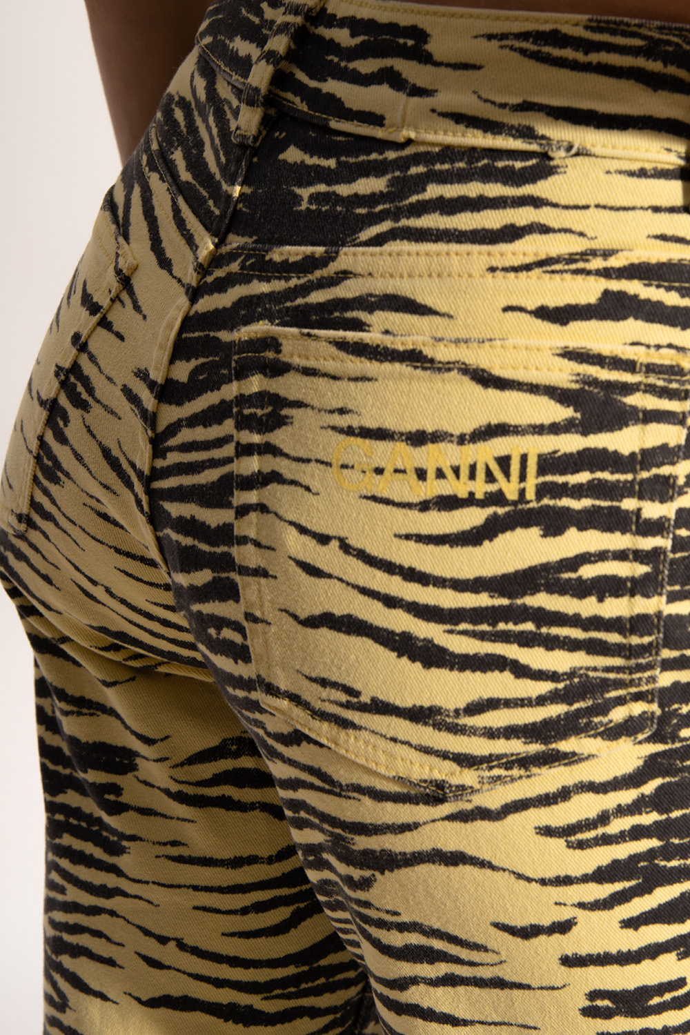 SchaferandweinerShops Niger - Jeans with animal pattern